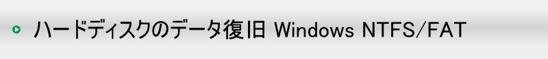 �n�[�h�f�B�X�N�̃f�[�^���� Windows NTFS/FAT
